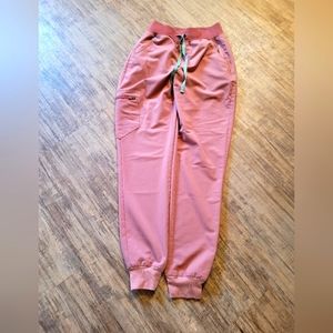 FIGS Rafeala Scrub Pants light mauve XS